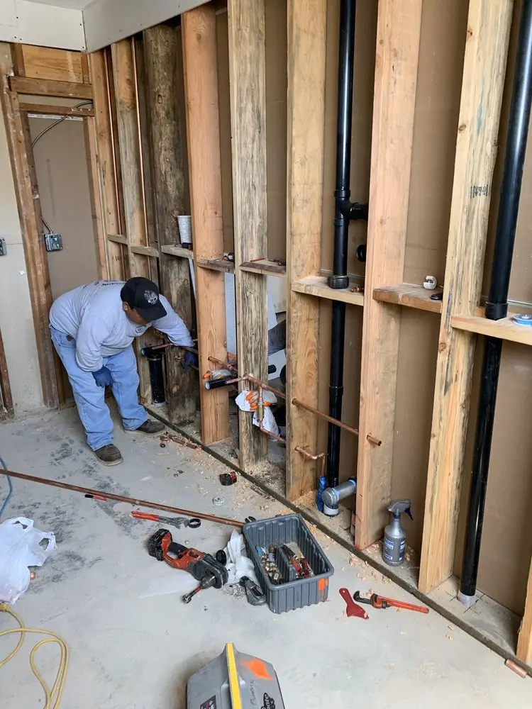 Commercial rough-in plumbing for Trenchless Sewer Repair in Oak Park Estates